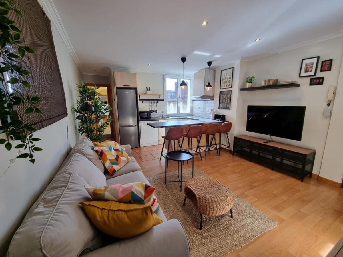 Apartamento 123A - A un paso de la playa, muy luminoso Gijón Exterior foto